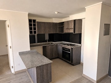 Departamento en arriendo mensual en Vicuña mackena con Carlos Valdovinos, San Joaquín - 2 dormitorios, 1 baño