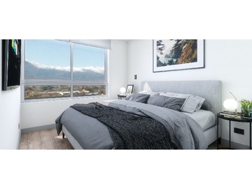 Departamento en venta en Departamentos Nuevos tipo Estudio y 1D 1B por Metro Mirador, La Florida, La Florida - 1 dormitorio, 1 baño