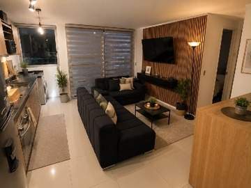 Departamento en arriendo mensual en Se Arrienda 2D + 2B + Estacionamiento Macul 530.000 - 2 dormitorios, 2 baños