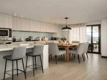 Departamento en venta en Increíble departamento duplex con amplias terrazas en sector de alta plusvalía, Las Condes - 3 dormitorios, 3 baños