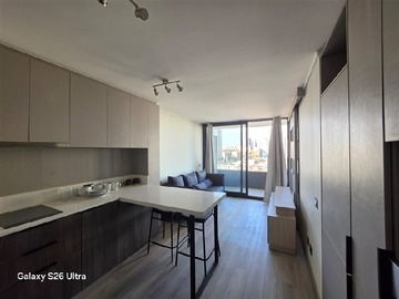 Departamento en arriendo mensual en a 10 minutos caminando del Metro Lo Ovalle, La Cisterna - 1 dormitorio, 1 baño