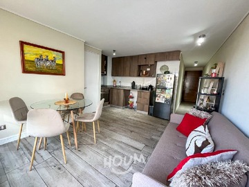 Departamento en arriendo mensual en Madreselvas, Macul - 1 dormitorio, 1 baño
