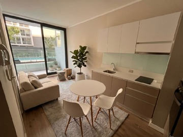 Departamento en arriendo mensual en Metro hospitales, Independencia - 1 dormitorio, 1 baño