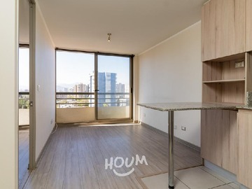 Departamento en arriendo mensual en Guardia Marina Riquelme, San Miguel - 1 dormitorio, 1 baño