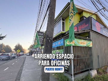 Oficina en arriendo mensual en Arriendo Oficinas y habitaciones en Puerto Montt (173662), Puerto Montt - 3 dormitorios, 2 baños