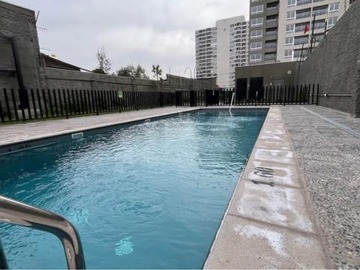 Departamento en arriendo mensual en Metro Lo Ovalle - Gran Avenida, La Cisterna - 1 dormitorio, 1 baño