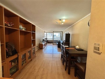 Departamento en venta en Amplio departamento de 3D - 2B en sector céntrico, con excelente conectividad., Santiago - 3 dormitorios, 2 baños