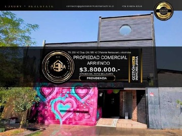 Local Comercial en arriendo mensual en Arriendo Local con patentes Restaurant y Alcohol (178219), Providencia - 3 baños