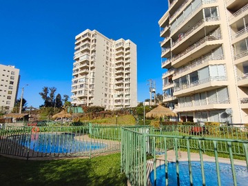 Departamento en venta en Amplio Depto 3er Piso Condominio Las Encinas (162880), Viña del Mar - 3 dormitorios, 2 baños