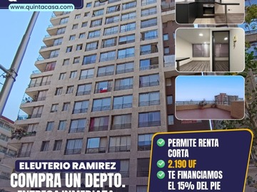 Departamento en venta en Santiago, Santiago - 1 dormitorio, 1 baño