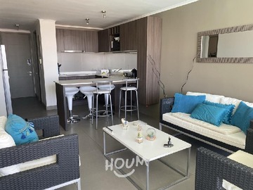 Departamento en arriendo mensual en Avenida Pacifico, La Serena - 2 dormitorios, 2 baños