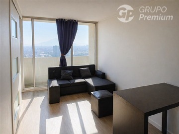 Departamento en venta en Departamento arrendado 1D para inversión con excelente conectividad y cercanía a Metro Ecuador, Santiago - 1 dormitorio, 1 baño