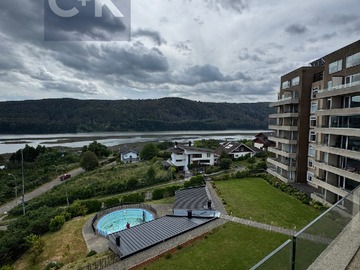 Departamento en venta en Departamento Amoblado | Mirador del Santuario (154389), Valdivia - 3 dormitorios, 2 baños