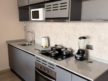 Departamento en arriendo mensual en Avenida Vicuña Mackenna 749, La Cisterna - 3 dormitorios, 1 baño