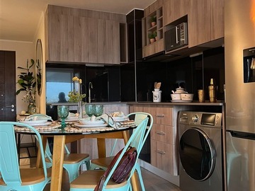 Departamento en arriendo mensual en Poeta Vicente Huidobro 3555, Macul - 1 dormitorio, 1 baño