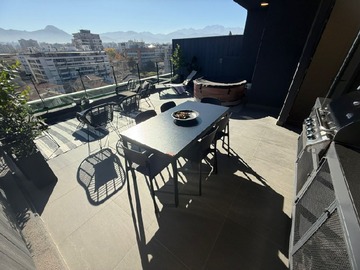 Departamento en venta en Tranquila con suecia, Providencia - 3 dormitorios, 3 baños