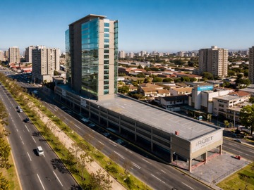 Oficina en arriendo mensual en limache 1207, Viña del Mar - 1 dormitorio, 1 baño