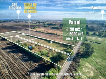 Parcela en venta en Catillo, Parral, Parral - 4 dormitorios