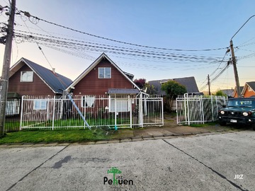 Casa en arriendo mensual en Casa en Arriendo Sector Collico Valdivia - 3 dormitorios, 2 baños