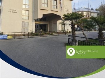Departamento en arriendo mensual en Condominio valle del maule, Talca - 3 dormitorios, 1 baño