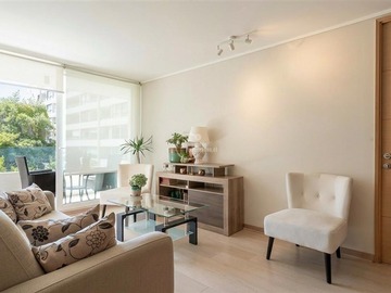 Departamento en venta en Estadio Italiano/ Apoquindo, Las Condes - 2 dormitorios, 2 baños