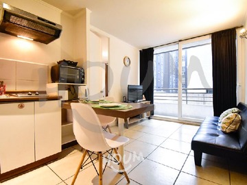 Departamento en arriendo mensual en Eyzaguirre, Santiago - 1 dormitorio, 1 baño