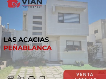 Casa en venta en Las Acacias, Villa Alemana - 3 dormitorios, 3 baños