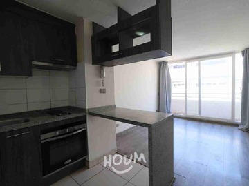 Departamento en arriendo mensual en Club Hípico, Santiago - 1 dormitorio, 1 baño