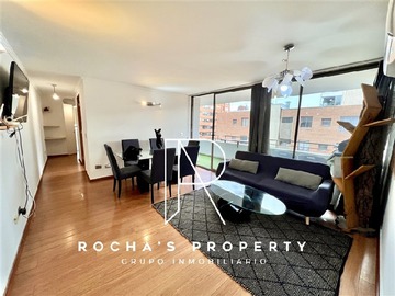 Departamento en arriendo mensual en El bosque 625 Providencia, Providencia - 2 dormitorios, 2 baños