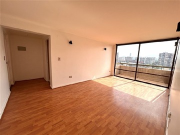 Departamento en arriendo mensual en Arriendo departamento 2D - 1B, vista despejada, muy iluminado en barrio residencial de Ñuñoa, Ñuñoa - 2 dormitorios, 1 baño