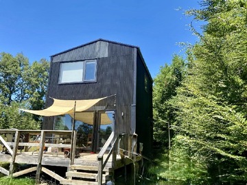 Casa en arriendo mensual en Lefun, segunda faja, Pucón - 2 dormitorios, 2 baños