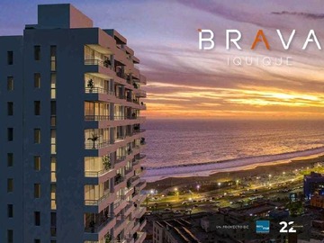 Departamento en venta en Cesion de derecho edif. Brava 2d+2b uf 738.45 (176131), Iquique - 2 dormitorios, 2 baños