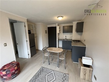 Departamento en arriendo mensual en Condominio Portal Mirador, Puerto Montt - 1 dormitorio, 1 baño