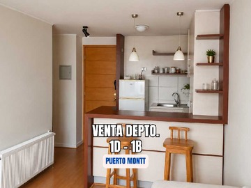 Departamento en venta en En Venta departamento céntrico amoblado - PMC (173673), Puerto Montt - 1 dormitorio, 1 baño