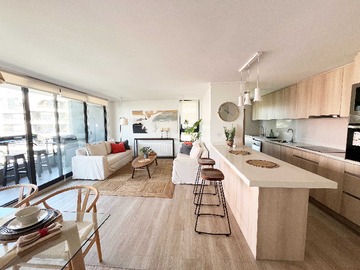 Departamento en venta en Nuevo en una súper ubicación sin comisión (117211), Providencia - 3 dormitorios, 3 baños