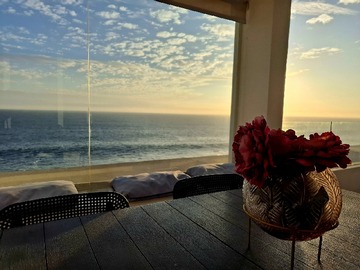 Departamento en arriendo mensual en Av borgoño, Viña del Mar - 2 dormitorios, 2 baños