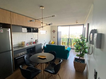Departamento en arriendo mensual en Depto Seminuevo 2D/2B Piso 11, Orientación Norte - 2 dormitorios, 2 baños
