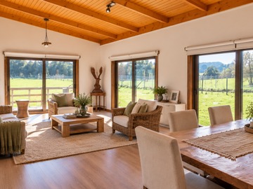Casa en arriendo mensual en Nueva Braunau, Puerto Varas - 4 dormitorios, 3 baños