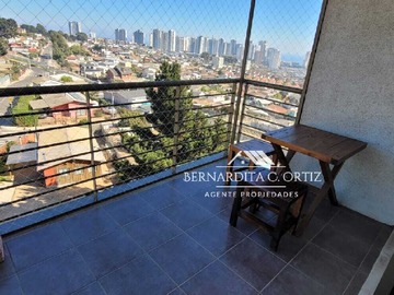 Departamento en arriendo mensual en Arriendo dpto. 2D/1B/1E Concón (166244), Concón - 2 dormitorios, 1 baño