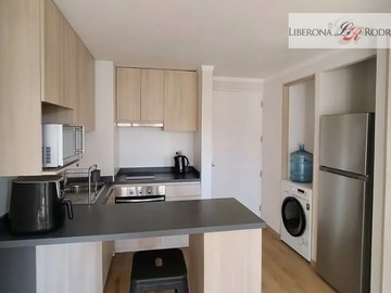 Departamento en arriendo mensual en Departamento en Canal Beagle, Viña del Mar - 1 dormitorio, 1 baño