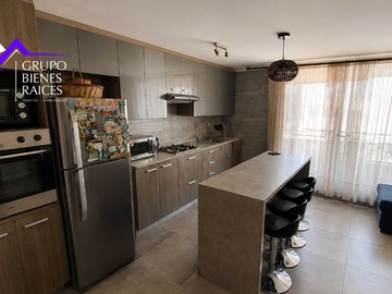 Departamento en arriendo mensual en Arriendo amplio depto 2d+2b+1est+1bod - 60m2 (175920), Estación Central - 2 dormitorios, 2 baños
