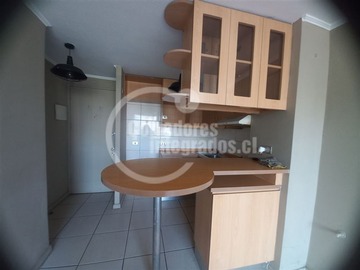Departamento en arriendo mensual en San Francisco- Santa Isabel, Santiago - 1 dormitorio, 1 baño