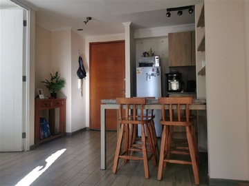 Departamento en arriendo mensual en Pje La Serena - Metro San Miguel, San Miguel - 2 dormitorios, 2 baños
