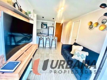 Departamento en venta en Aqua resort dep. Mariposa 2 dorm. 2 baños est. Y bodega, La Serena - 2 dormitorios, 2 baños