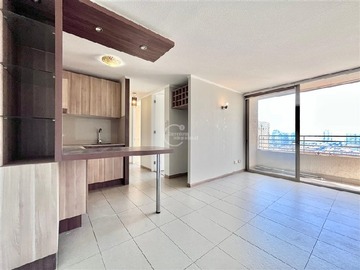 Departamento en arriendo mensual en Av. Manuel Antonio Matta, Santiago - 2 dormitorios, 1 baño