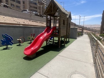 Departamento en arriendo mensual en Avenida Las Américas 4716, Condominio Portal del Sur II, Alto Hospicio - 2 dormitorios, 1 baño