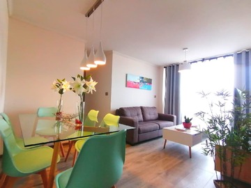 Departamento en arriendo mensual en Navío San Martín 375, Valparaíso - 3 dormitorios, 2 baños