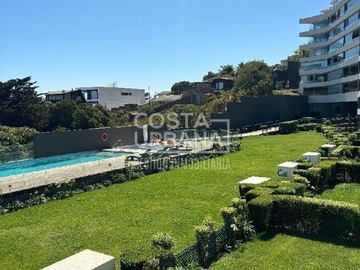 Departamento en arriendo mensual en las plumillas, Concón - 3 dormitorios, 3 baños