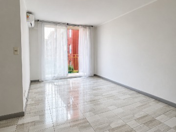 Departamento en arriendo mensual en Departamento 3D 1B con Balcón y Aire Acondicionado en Maipú - 3 dormitorios, 1 baño