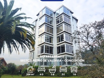 Departamento en venta en Pedro de Valdivia 1839, Concepción - 4 dormitorios, 3 baños